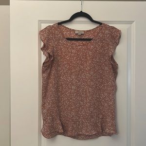 Light Pink Anne Taylor Loft Blouse Sized Medium - Perfect for work, interviews